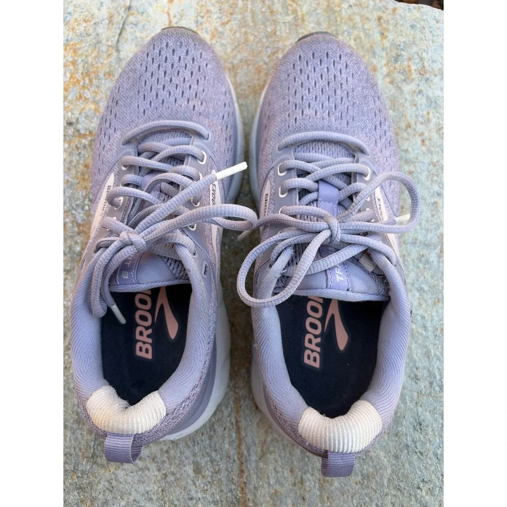 Brooks Transmit 3 Womens Running Shoes Purple Lavender 1203501B542 Size 7 Medium